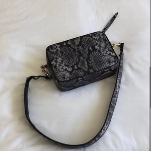 Anine Bing Snake print bag